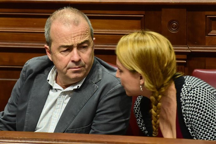 Francisco Déniz y Noemí Santana