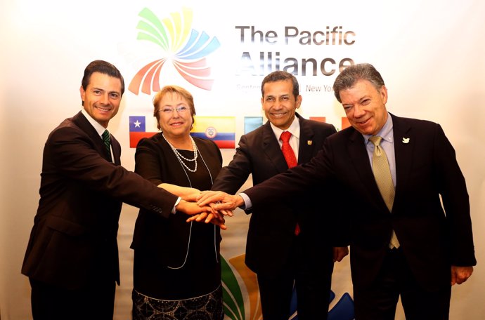 Líderes países miembro Alianza del Pacífico 