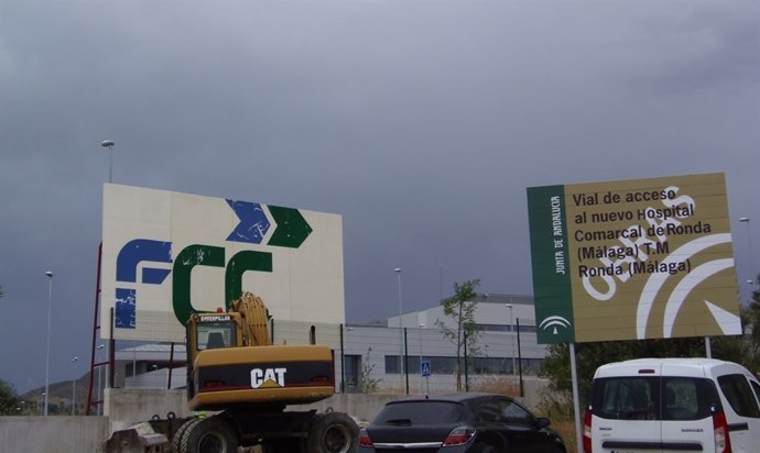 La Junta inicia las obras del vial de acceso al nuevo Hospital Comarcal de Ronda