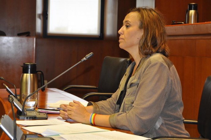 La consejera de Educación de Aragón, Mayte Pérez