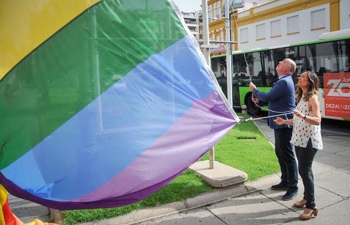 Ruiz y Guijarro izan la bandera en la Diputación