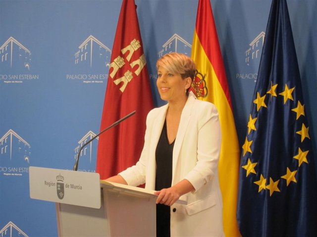 La portavoz del Gobierno regional, Noelia Arroyo