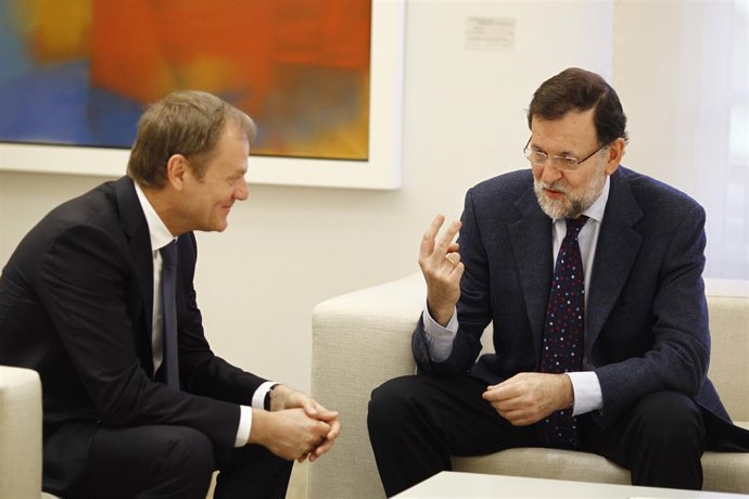 Mariano Rajoy y Donald Tusk
