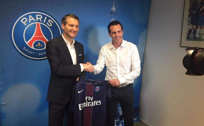 Unai Emery llega al PSG