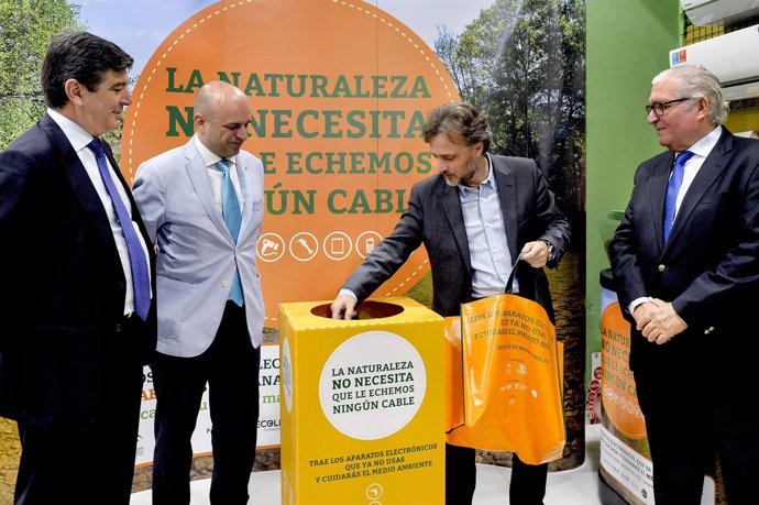 Campaña de recogida de residuos eléctricos