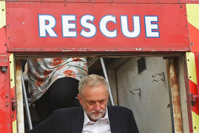 El líder del Partido Laborista británico, Jeremy Corbyn