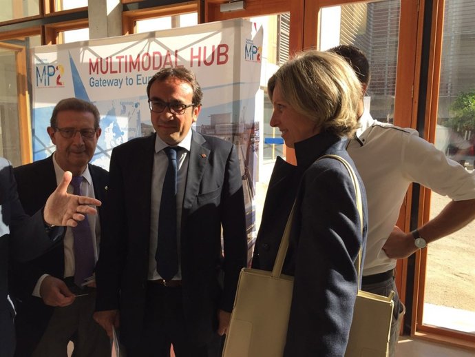  Josep Rull con Joan Amorós (Ferrmed)