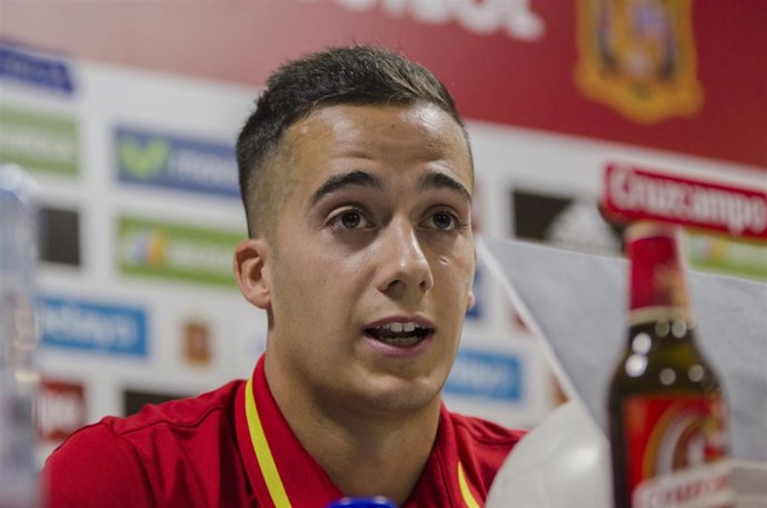 Lucas Vázquez, jugador de la selección española