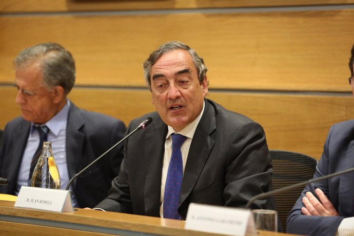 Juan Rosell presenta el estudio España en la economía mundial