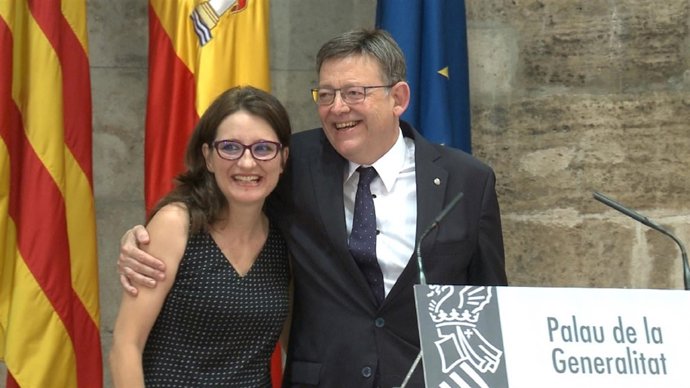 Mónica Oltra y Ximo Puig hacen balance de un año de gobierno