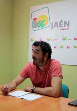 El coordinador provincial de IU en Jaén, Francisco Javier Damas.