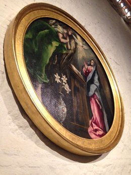 La Anunciación, obra del Greco