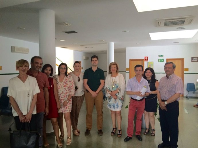 Vega (4d) en el centro de salud de Ibros.