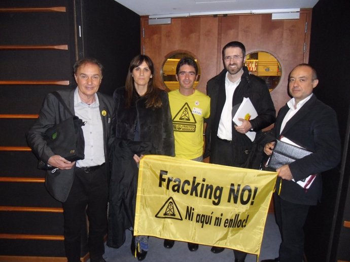 No al fracking en el Parlamento Europeo