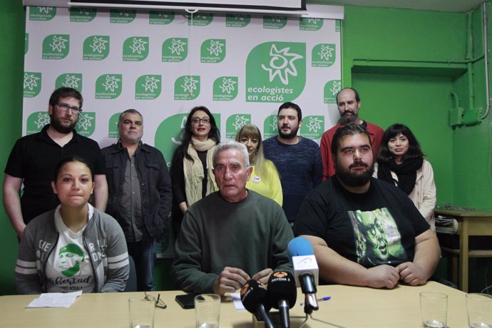 Rueda de prensa de Diego Cañamero con la familia de Andrés Bódalo