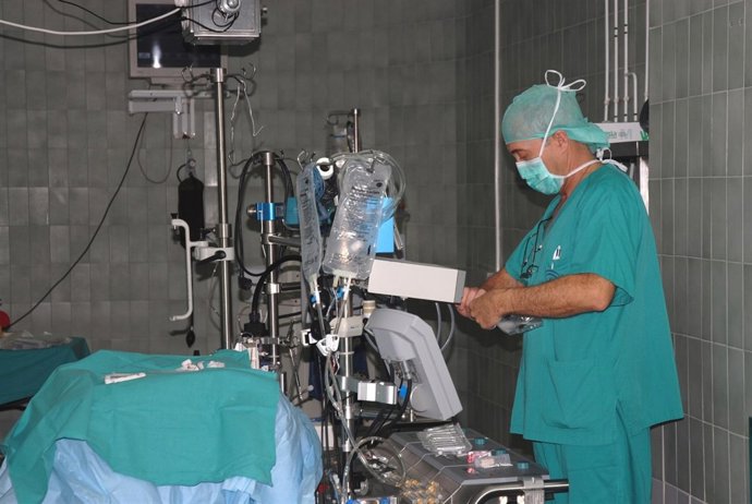 Intervención en quirófano