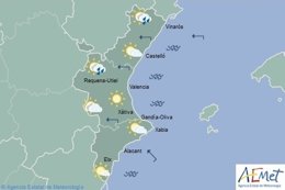 Predicción del tiempo en la Comunitat para este jueves 30 de junio