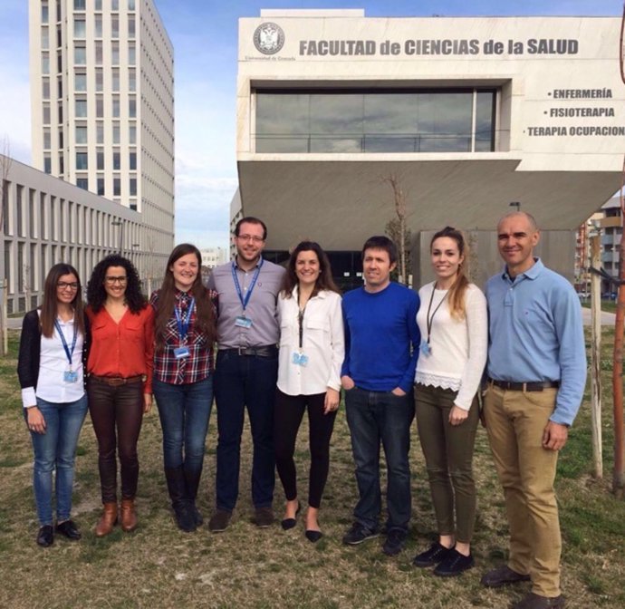 El equipo de científicos de la Universidad de Granada que realiza este trabajo