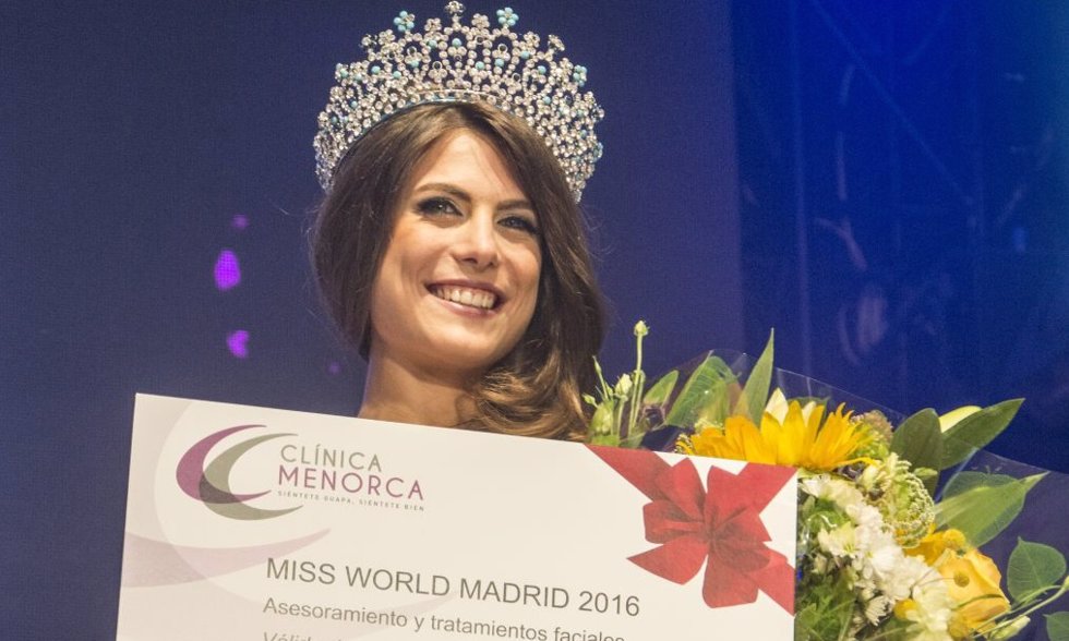 Miriam paredes miss world madrid 2016