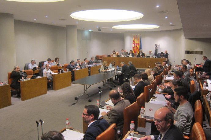 Pleno de abril de la Diputación de Barcelona