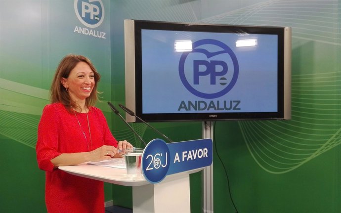 Patricia Navarro, hoy en rueda de prensa