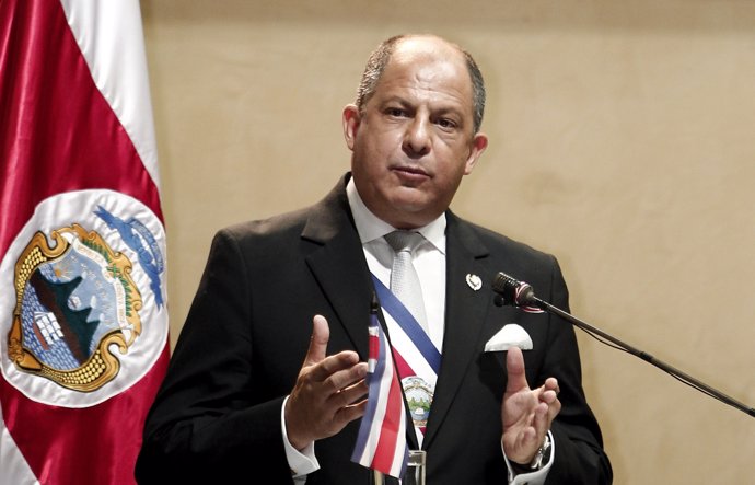 Presidente de Costa Rica Guillermo Solís