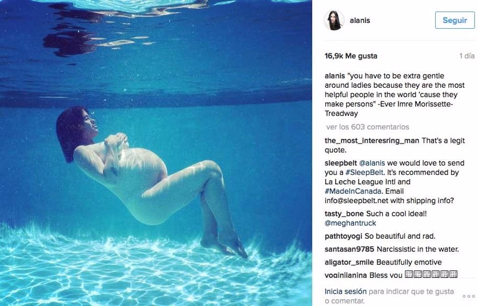 La cantante espera su segundo hijo y comparte imagen del momento en Instagram