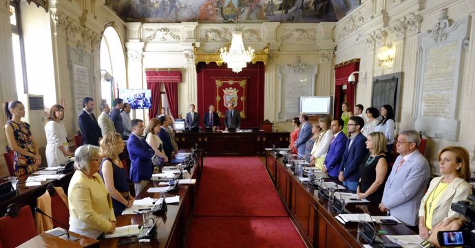 Pleno del Ayuntamiento de Málaga junio