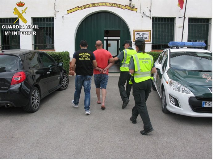 Uno de los dos detenidos en la Operación Cantra