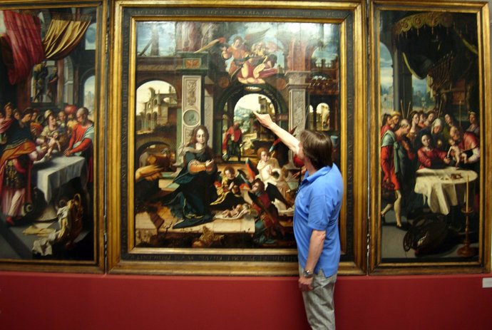 Restaurador de soportes de pintura del Museo del Prado