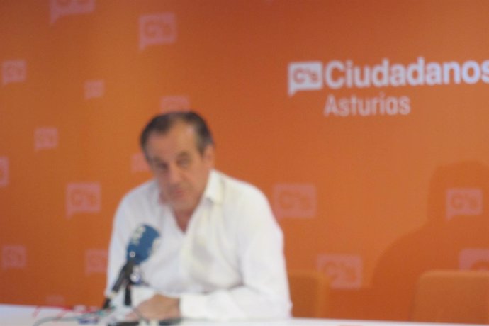  El Portavoz De Ciudadanos En La Junta General Del Principado, Nicanor García.