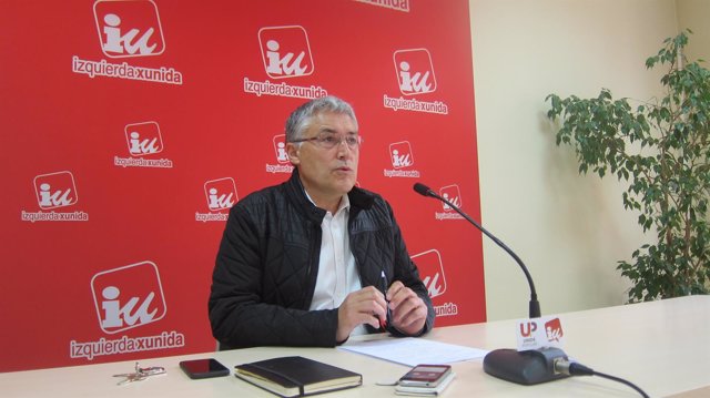 Manuel González Orviz, en rueda de prensa. 