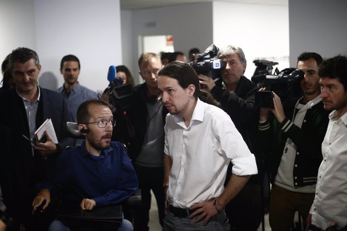 Pablo Iglesias y Pablo Echenique