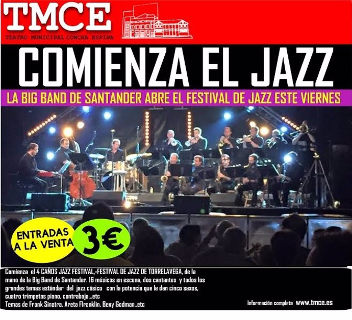 Cartel del concierto de Jazz 