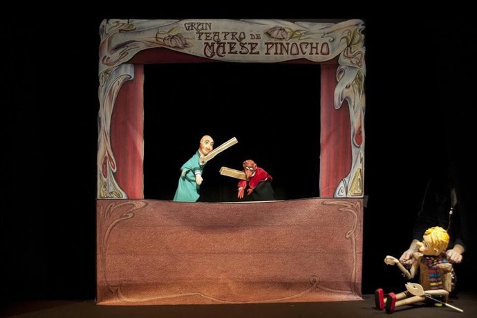 Escena de la obra Pinocho