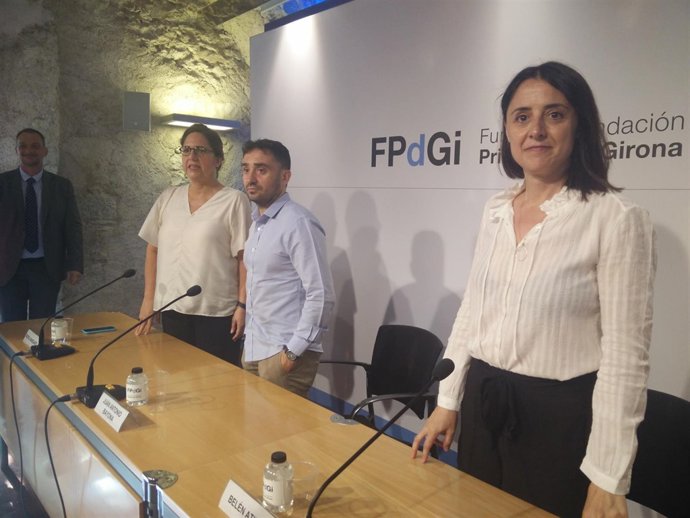 Mònica Margarit, JA Bayona y Belén Atienza