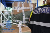 Intervenidos más de 64.000 productos falsificados de China en un polígono de la Comunitat