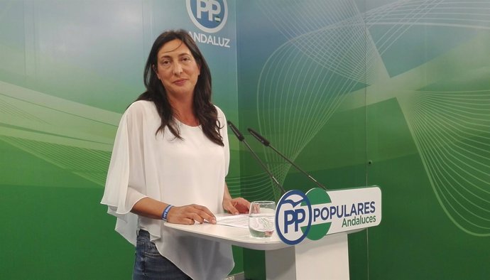 Dolores López, hoy en rueda de prensa