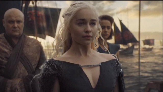 Daenerys llegando a Poniente en el final de la 6ª temporada de Juego de Tronos