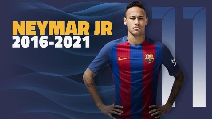 Neymar renueva con el FC Barcelona hasta 2021