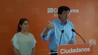 Ciudadanos Andalucía no ve a Rajoy "adecuado" como presidente y pide hablar de proyectos