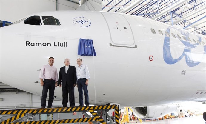 Avión Ramon Llull de Air Europa