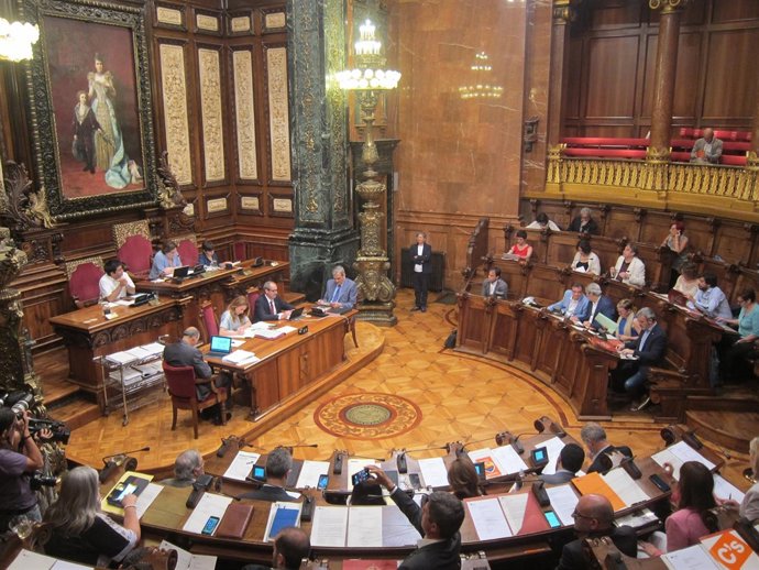 Pleno del Ayuntamiento de Barcelona