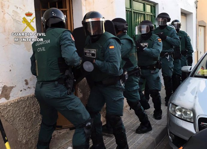 Guardia Civil en una operación