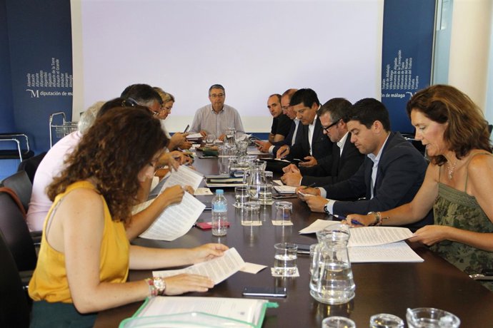 Junta de gobierno de la Diputación en junio 