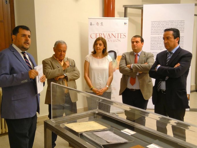 Inauguración de la exposición en Arévalo