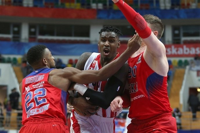 Miller, Vorontsevich y Higgins en el CSKA - Estrella Roja