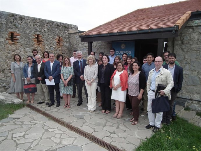 Inauguración de los cursos en la sede de Suances
