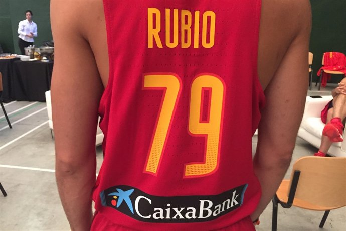 Ricky Rubio vestirá el 79 en los Juegos de Río