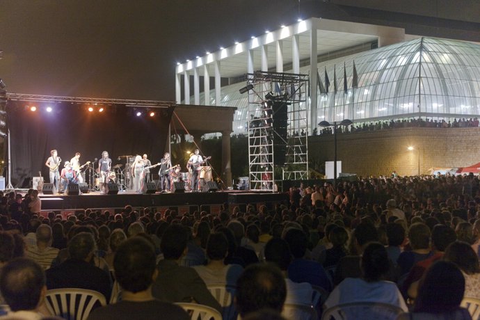 Imagen de archivo de uno de los conciertos en el Palau